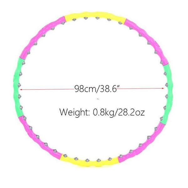 Fitness Exercise Magnetic Massage Hula Hop
