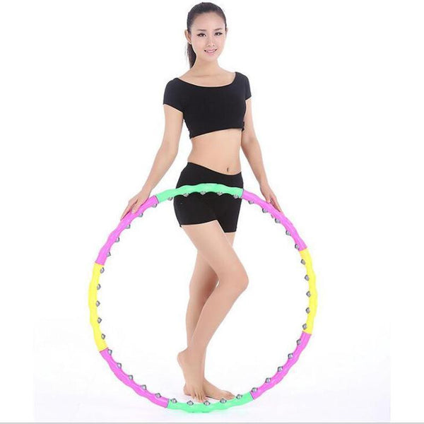 Fitness Exercise Magnetic Massage Hula Hop