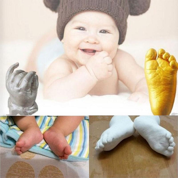 3D Plaster Baby Hand & Foot Casting
