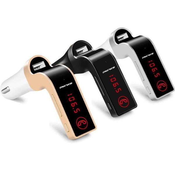 4 in 1 Car Stereo Wireless Bluetooth Charger FM Transmitter