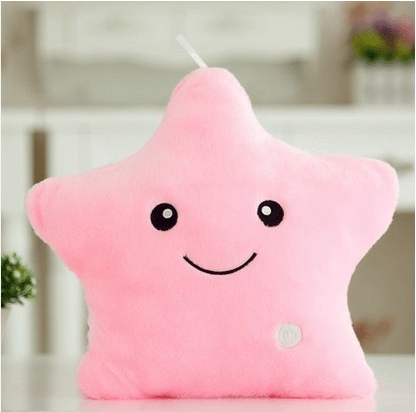 LED Stars Pillow