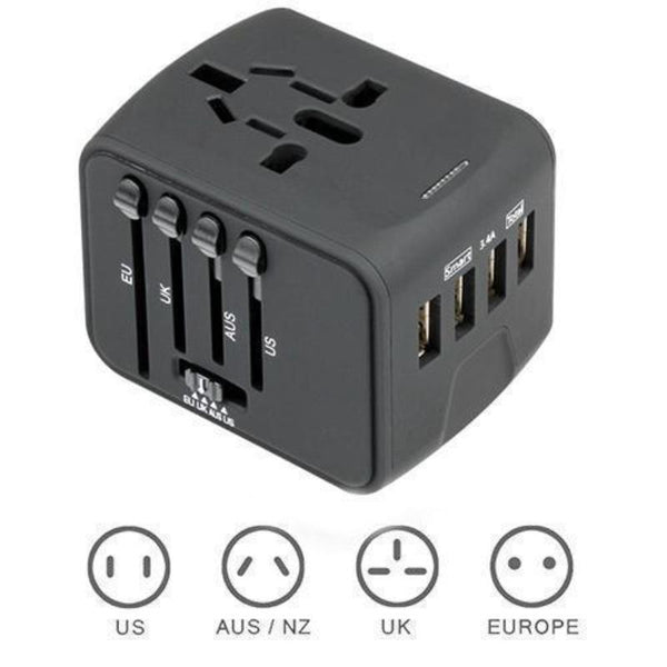 Universal Travel USB Power Adapter