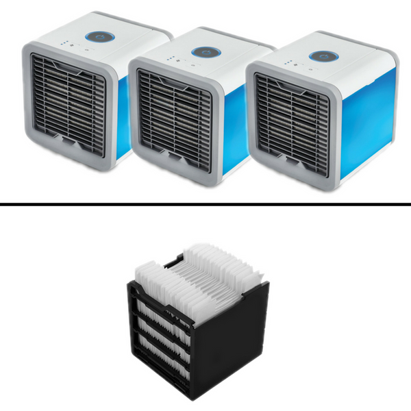 VIP Pack: 3 Air Cooler Pro & 1 Pack Replacement Filters