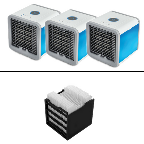 VIP Pack: 3 Air Cooler Pro & 1 Pack Replacement Filters