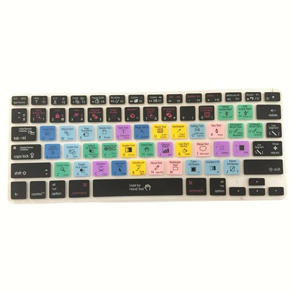 Adobe Shortcuts Keyboard Protector
