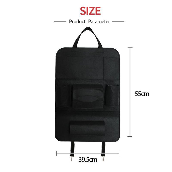 Platinum Multi Pocket Car Organizer Backseat Storage