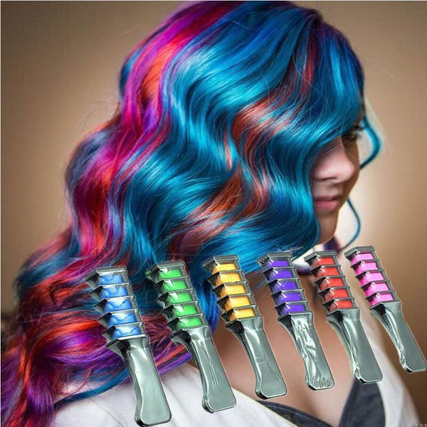 Temporary Hair Color Comb - Hair Mascara Multicolor