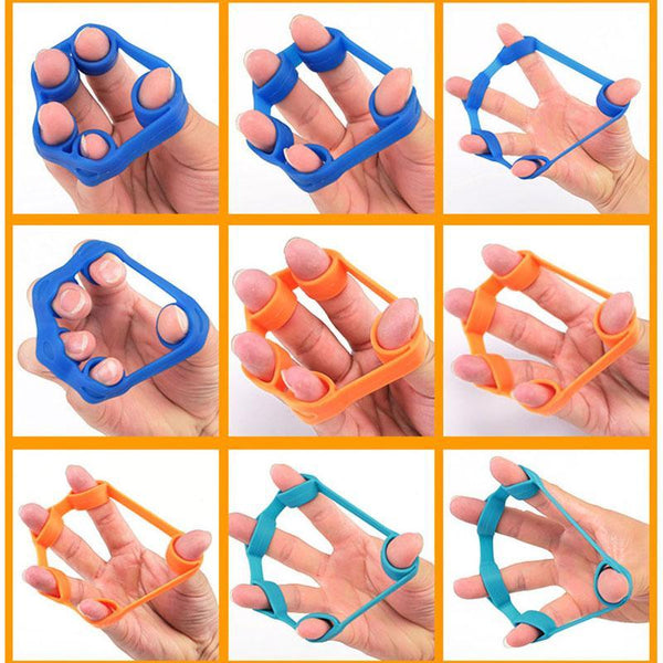 3 Pack Crimp Training Resistance Bands - Finger Elastic Exercise