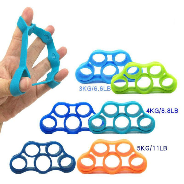 3 Pack Crimp Training Resistance Bands - Finger Elastic Exercise