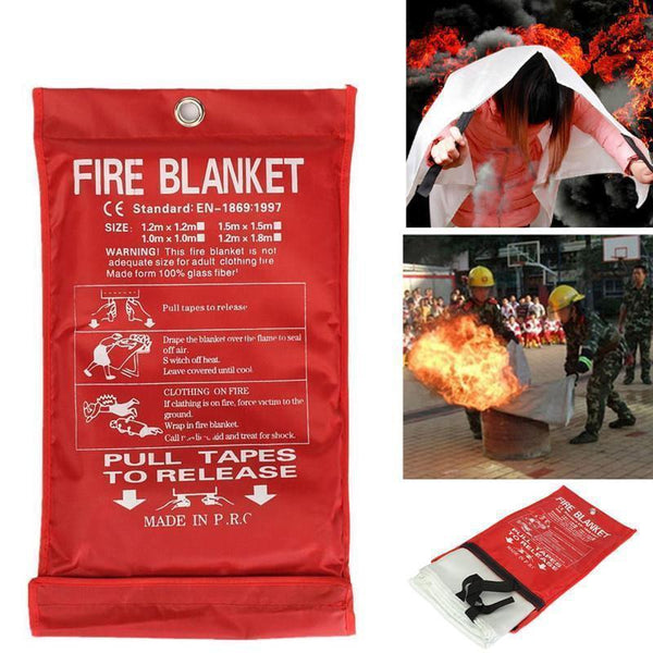 Emergency Fire Blanket -  Safety Protector Extinguisher