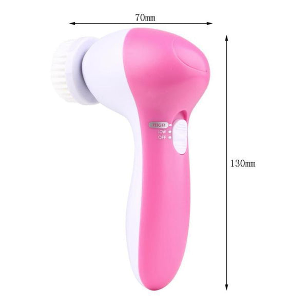 5 in 1 Electric Face Cleaner with Brushes