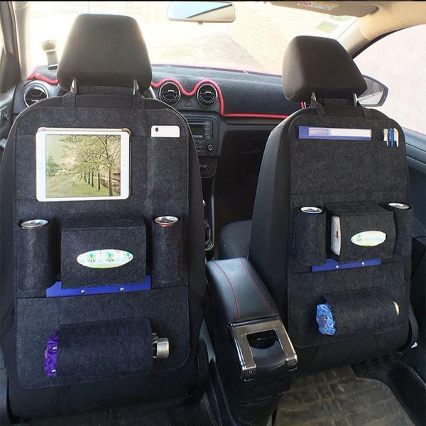 Platinum Multi Pocket Car Organizer Backseat Storage
