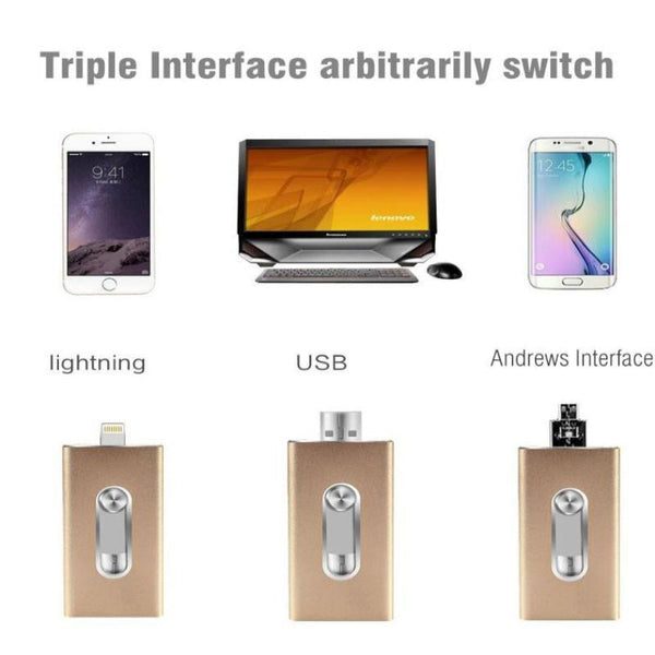 iFlash USB Drive HD for iOS and Android Phones