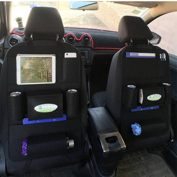 Platinum Multi Pocket Car Organizer Backseat Storage