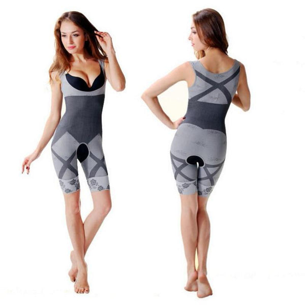 Bamboo Charcoal Slimming Bodysuit - Sculpting Underwear