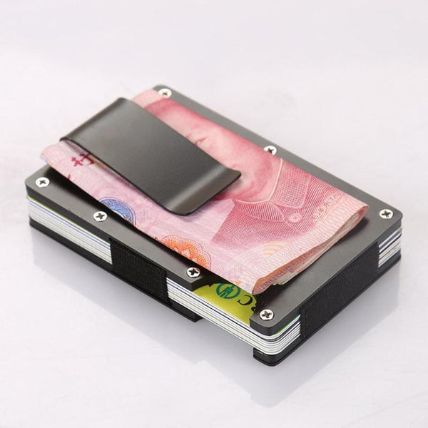 Superior Aluminum Credit Card & Money Clip Wallet Holder