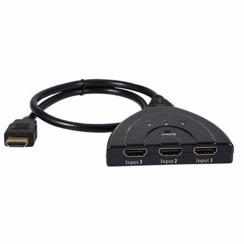 3 Way HDMI Splitter Auto Switcher
