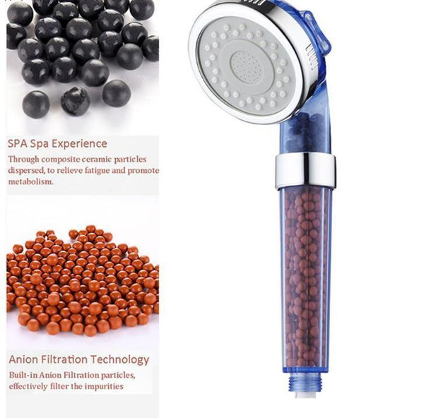 High-Pressure Ionic Filtration Shower Head