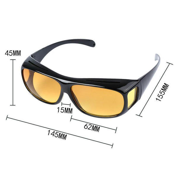 Polarite HD Original Day & Night Sunglasses Reading glasses compatible Full Cover