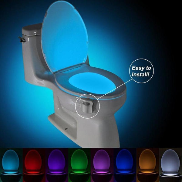 8 Colors Motion Sensor Bowl Light