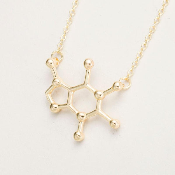 Caffeine Molecular Necklace