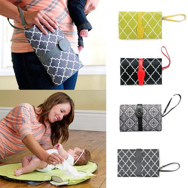 Waterproof Portable Baby Diaper Clutch