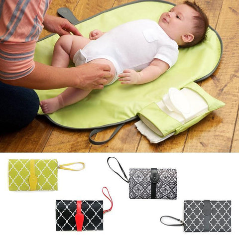 Waterproof Portable Baby Diaper Clutch