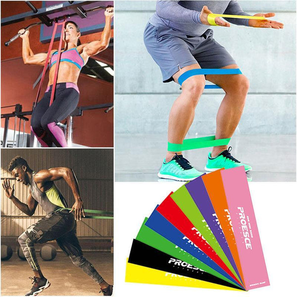 Natural Latex Elastic Fitness Resistance Bands