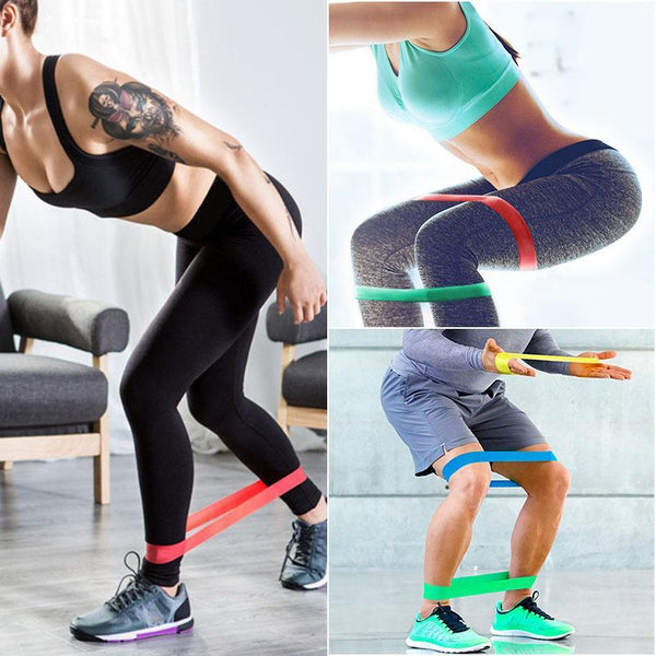 Natural Latex Elastic Fitness Resistance Bands