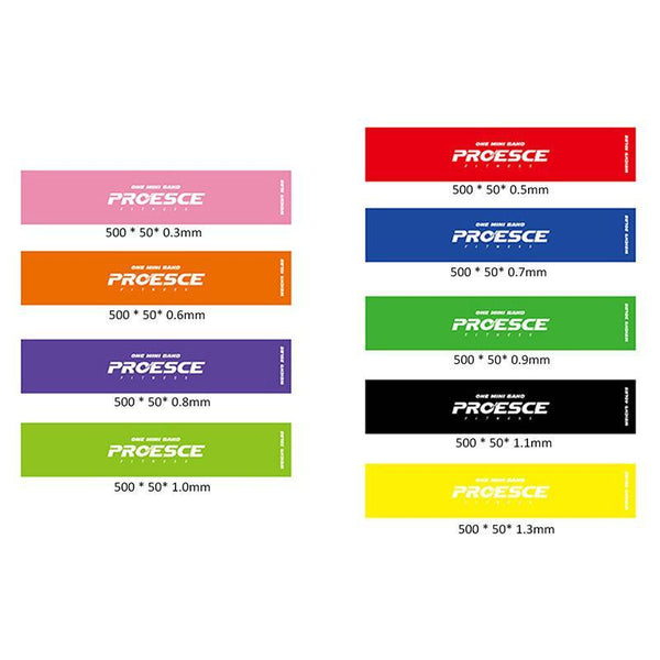 Natural Latex Elastic Fitness Resistance Bands