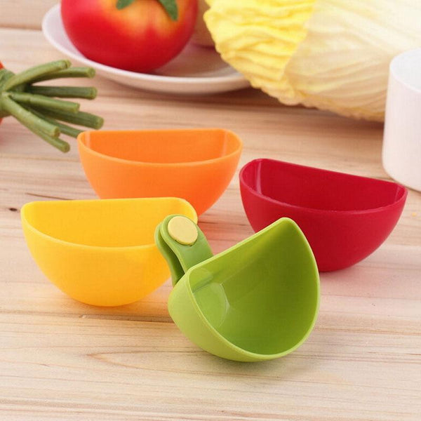 4 Pcs Dip Clip -  Dip Clip Bowls For Plates Sauce