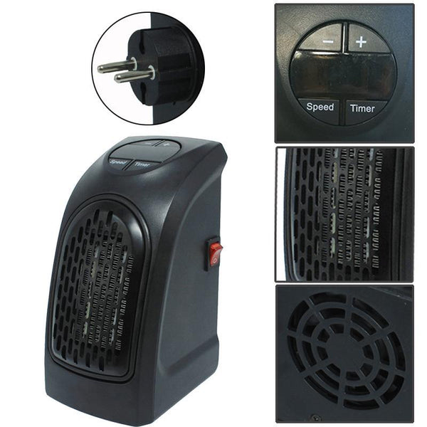 Portable Wall-Outlet Handy Electric Heater