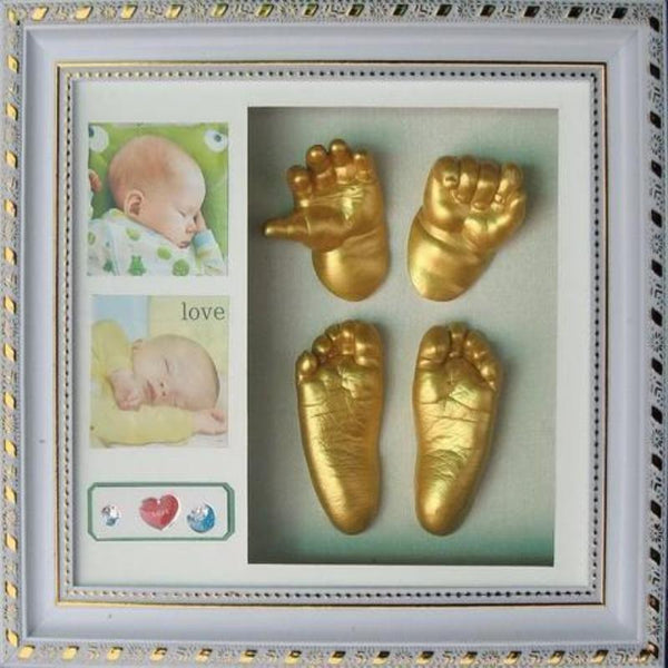 3D Plaster Baby Hand & Foot Casting