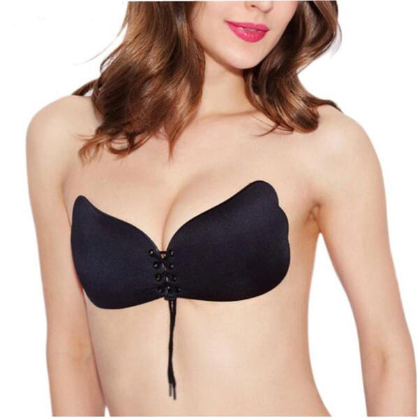 Push-Up Strapless Backless Invisible Bra