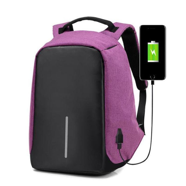 Original Anti-Theft Backpack w/ USB Charger