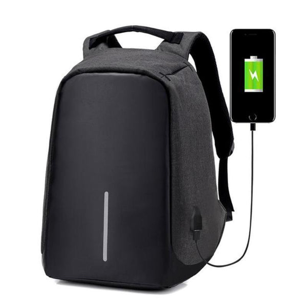 Original Anti-Theft Backpack w/ USB Charger
