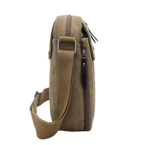 Stylish Men's Canvas Messenger Bag