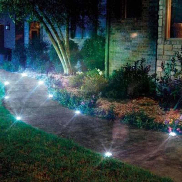 Waterproof Solar Garden Disk Light