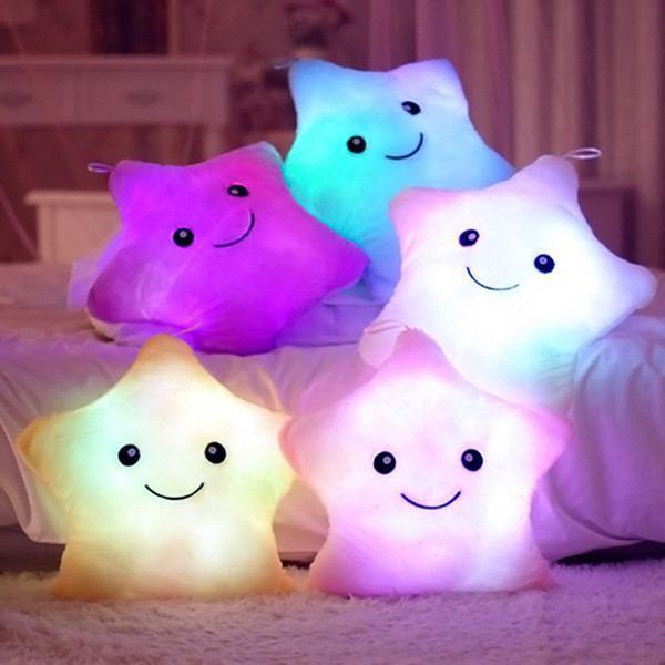 LED Stars Pillow