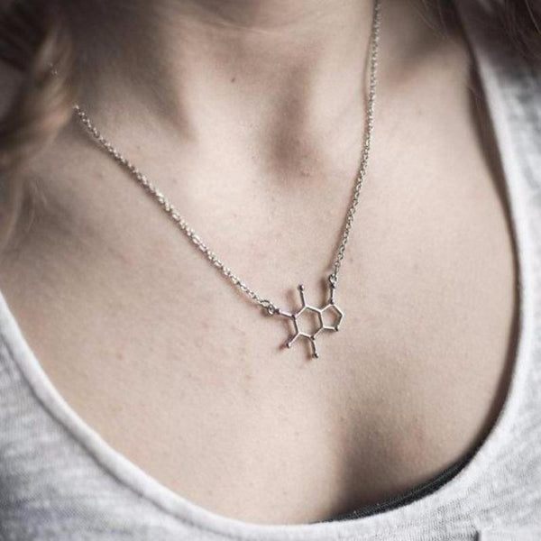 Caffeine Molecular Necklace