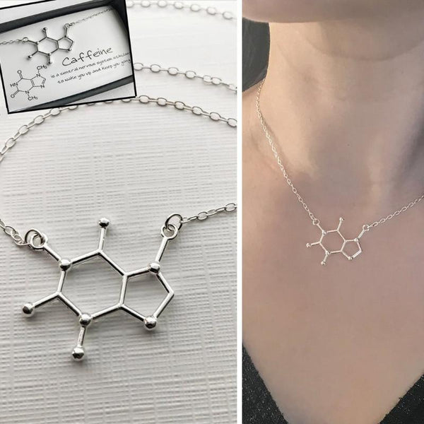 Caffeine Molecular Necklace
