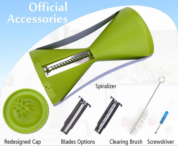 Vegetable Noodle Maker - Spiral Slicer Cutter