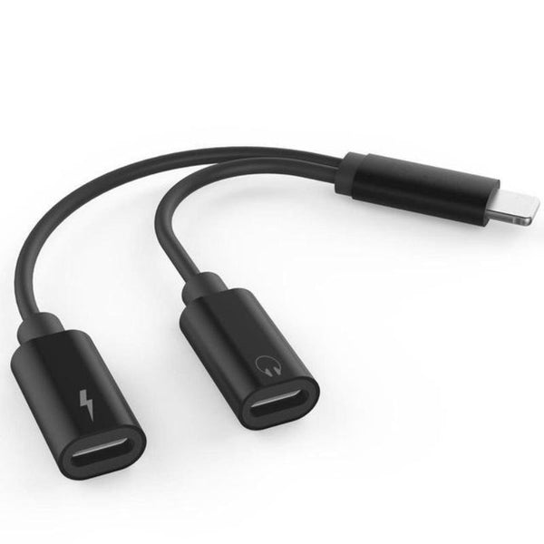2 in 1 Earphone & Lightning Adapter for iPhone 7 | 7Plus