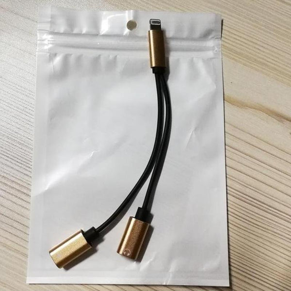2 in 1 Earphone & Lightning Adapter for iPhone 7 | 7Plus