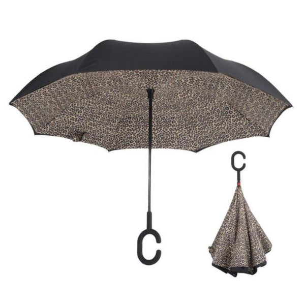 Rain & Windproof Double Layer Reversible Umbrella