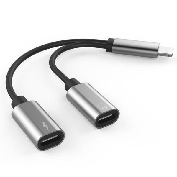 2 in 1 Earphone & Lightning Adapter for iPhone 7 | 7Plus